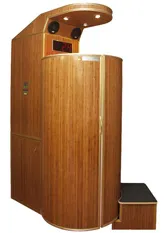 2008<br>Kryosauna Luxe in einem Bambus