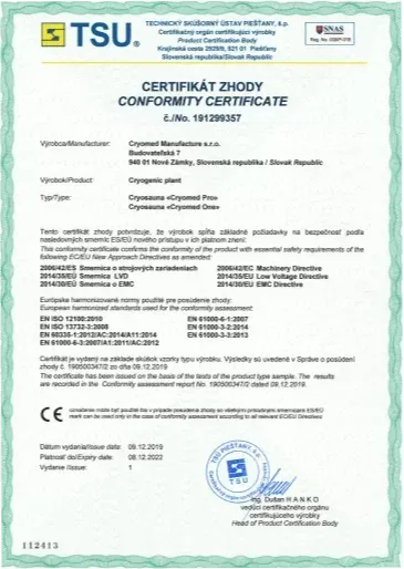 Certificato CE